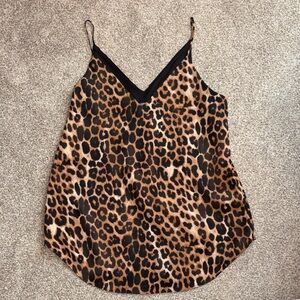 Express Leopard Print Camisole